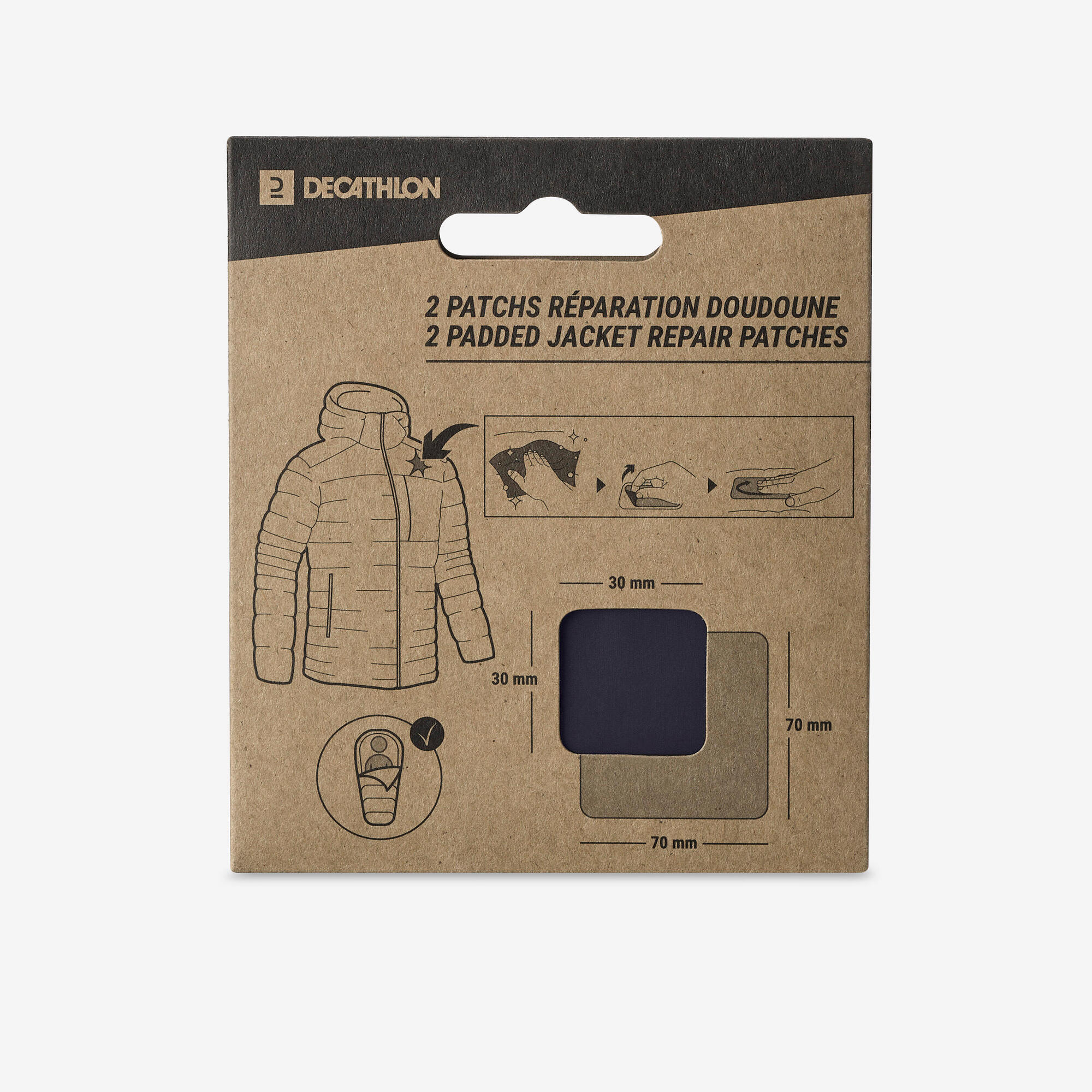 Simond Repair Patches for Down Jackets and Sleeping Bags