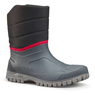 Men's Warm Waterproof Snow Boots - SH100,  Image  of