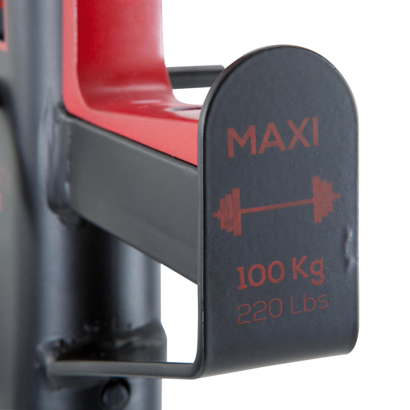 Domyos 100 Adjustable Weight Training Squat Rack Decathlon