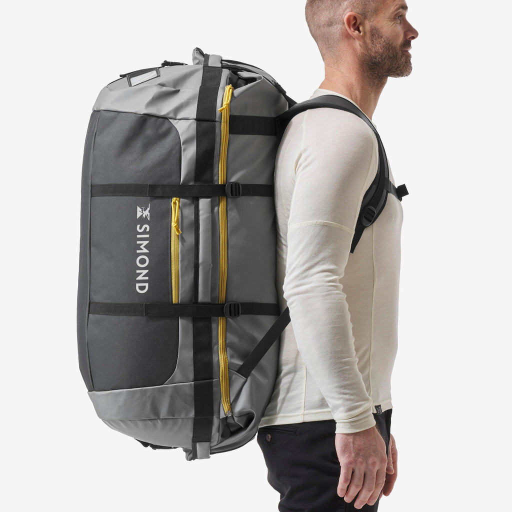 Simond 500 Extend 80-120 L Duffel Bag Khaki Gray / 80 L