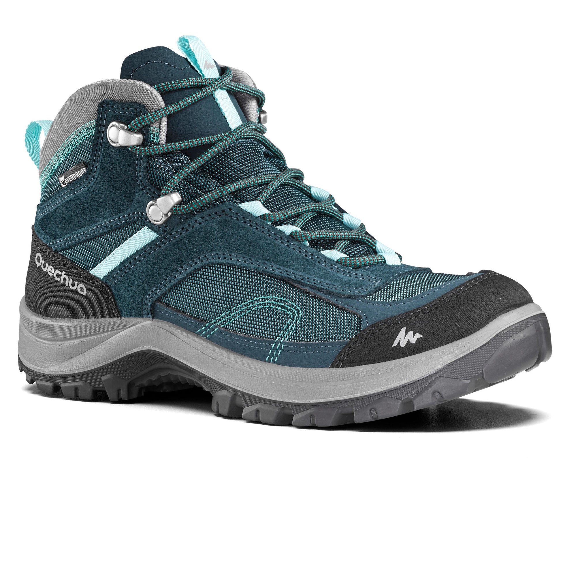 Quechua Women's MH100 Waterproof Mid Hiking Shoes – Decathlon