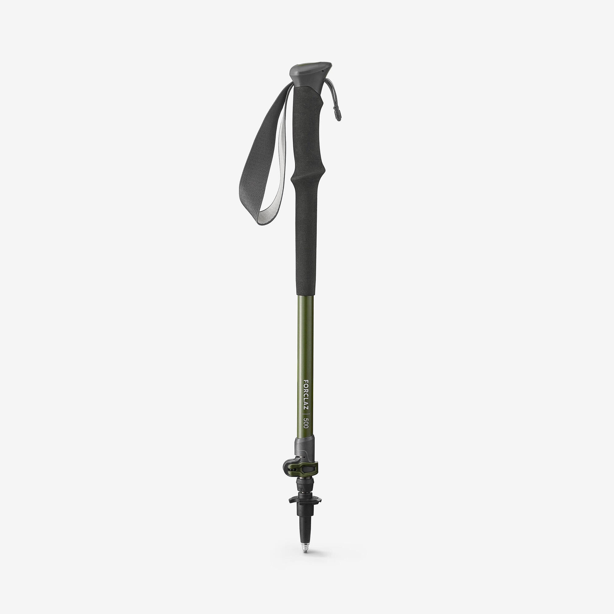 Forclaz MT500 Hiking Pole (Single pole) in Dark Olive Green
