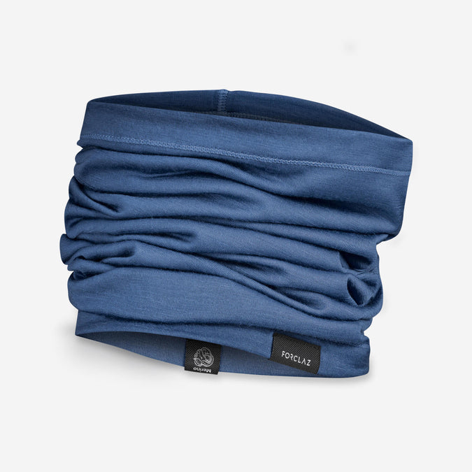 Forclaz Trek 500 Multiposition Merino Wool Hiking Tube Scarf 