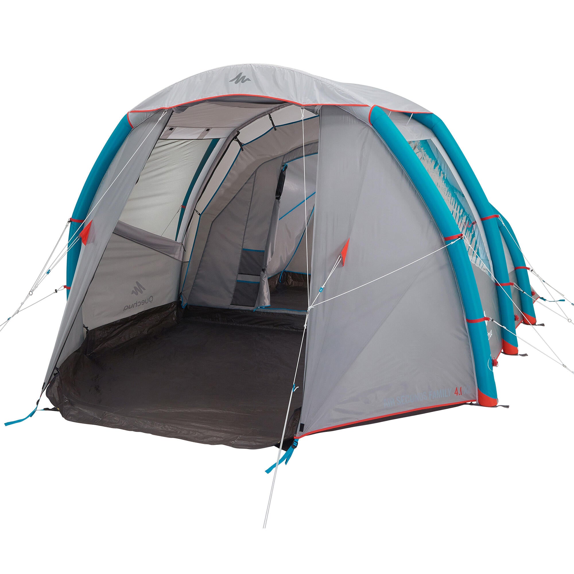Quechua Air Seconds Inflatable Waterproof Family Camping Tent 4 Person Decathlon