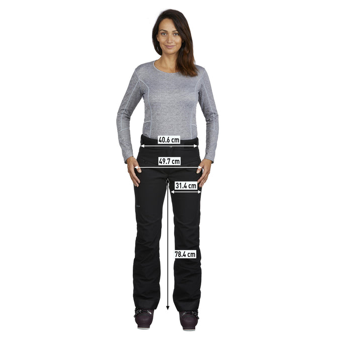 Wedze 500 Downhill Ski Pants Women's Decathlon