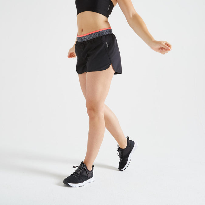 Domyos 100 Fitness Cardio Training Loose-Fit Shorts Women's