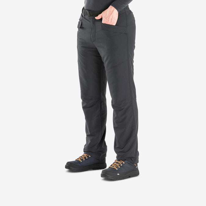 
Quechua Men's Warm Water-repellent Hiking Pants SH100,  Image  of , photo 1 of 4