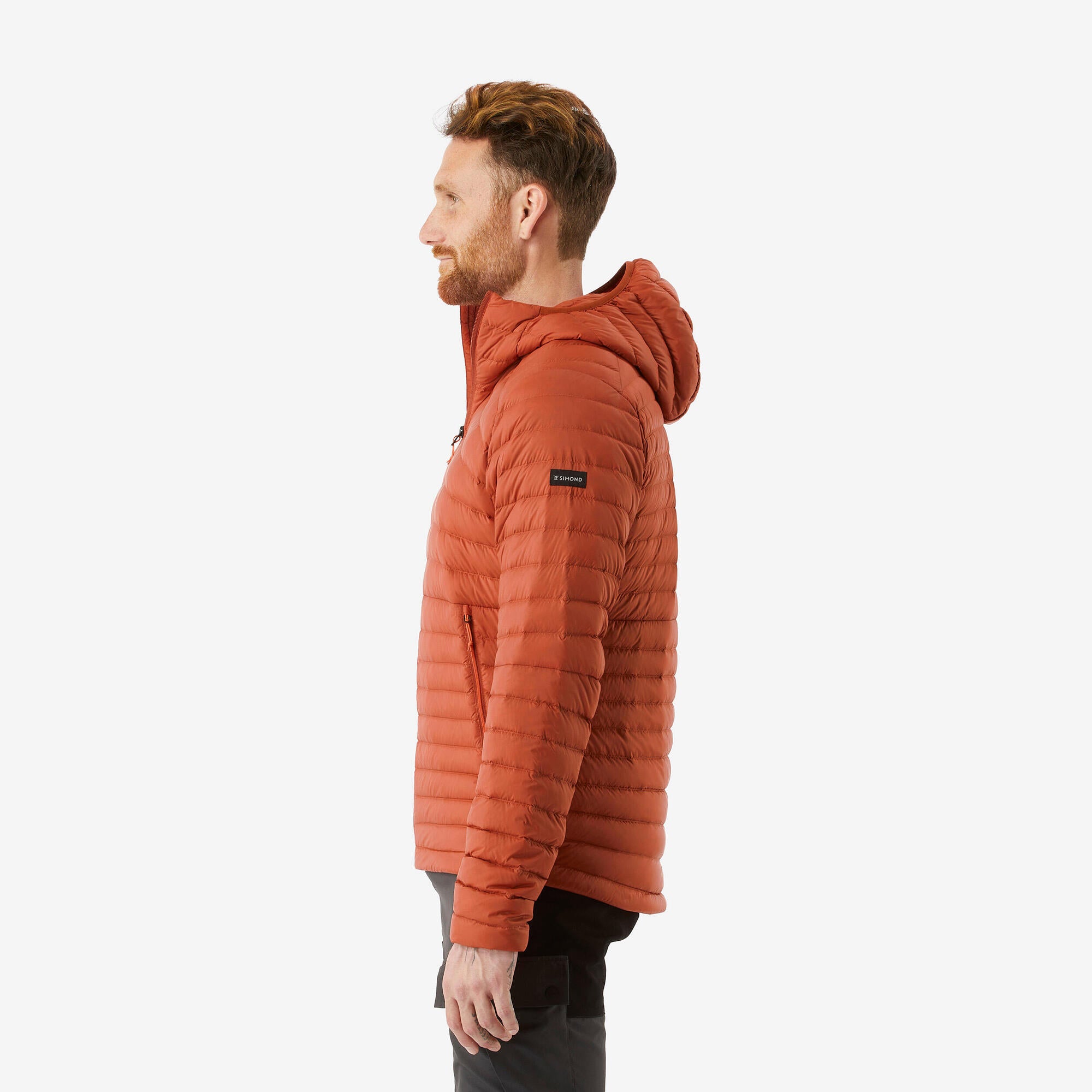 【ORANGE】Hooded padded jkt Regatta Mens Christian Lacroix Congenies Short Padded Jacket