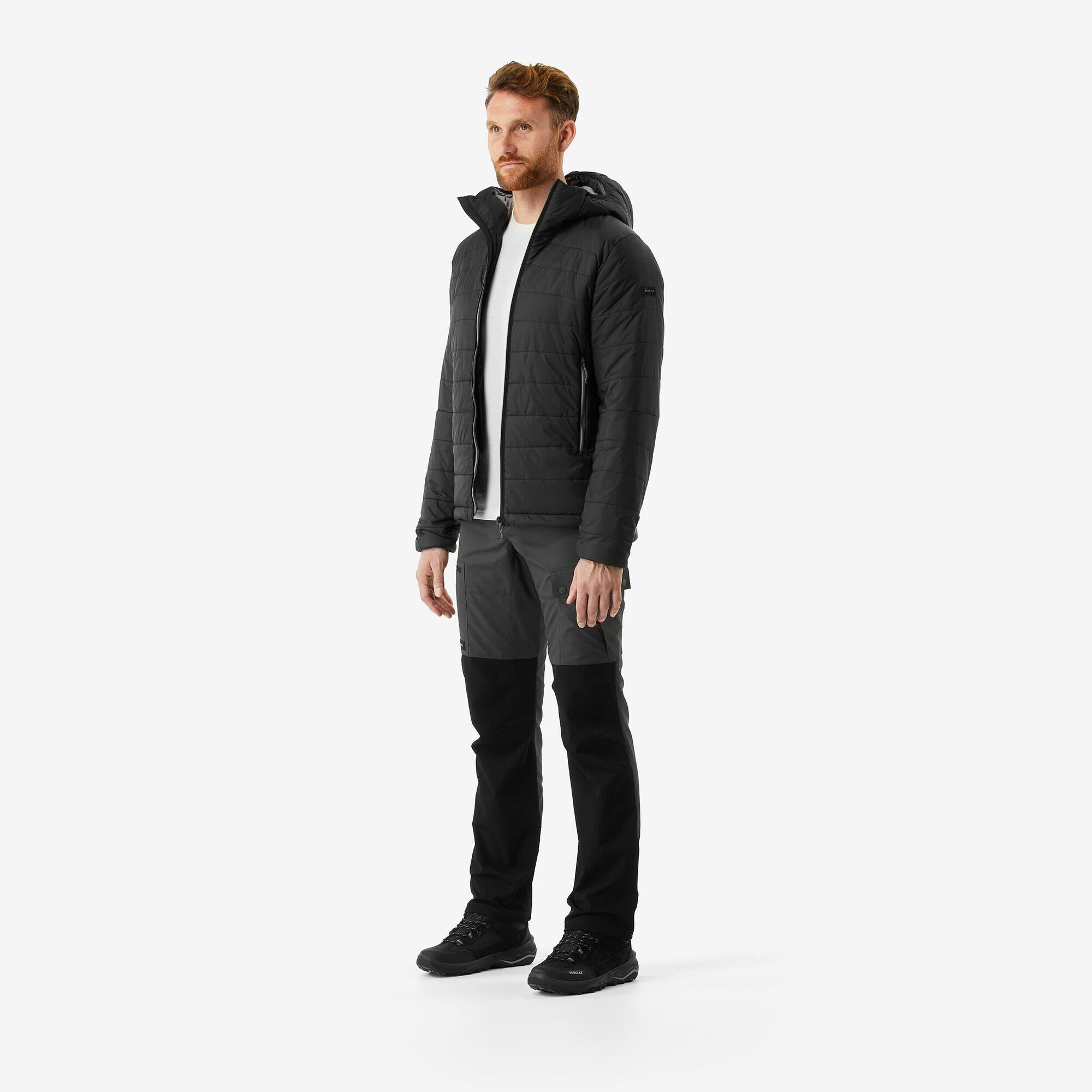 Forclaz Men's MT100 Hooded Synthetic Jacket – Decathlon