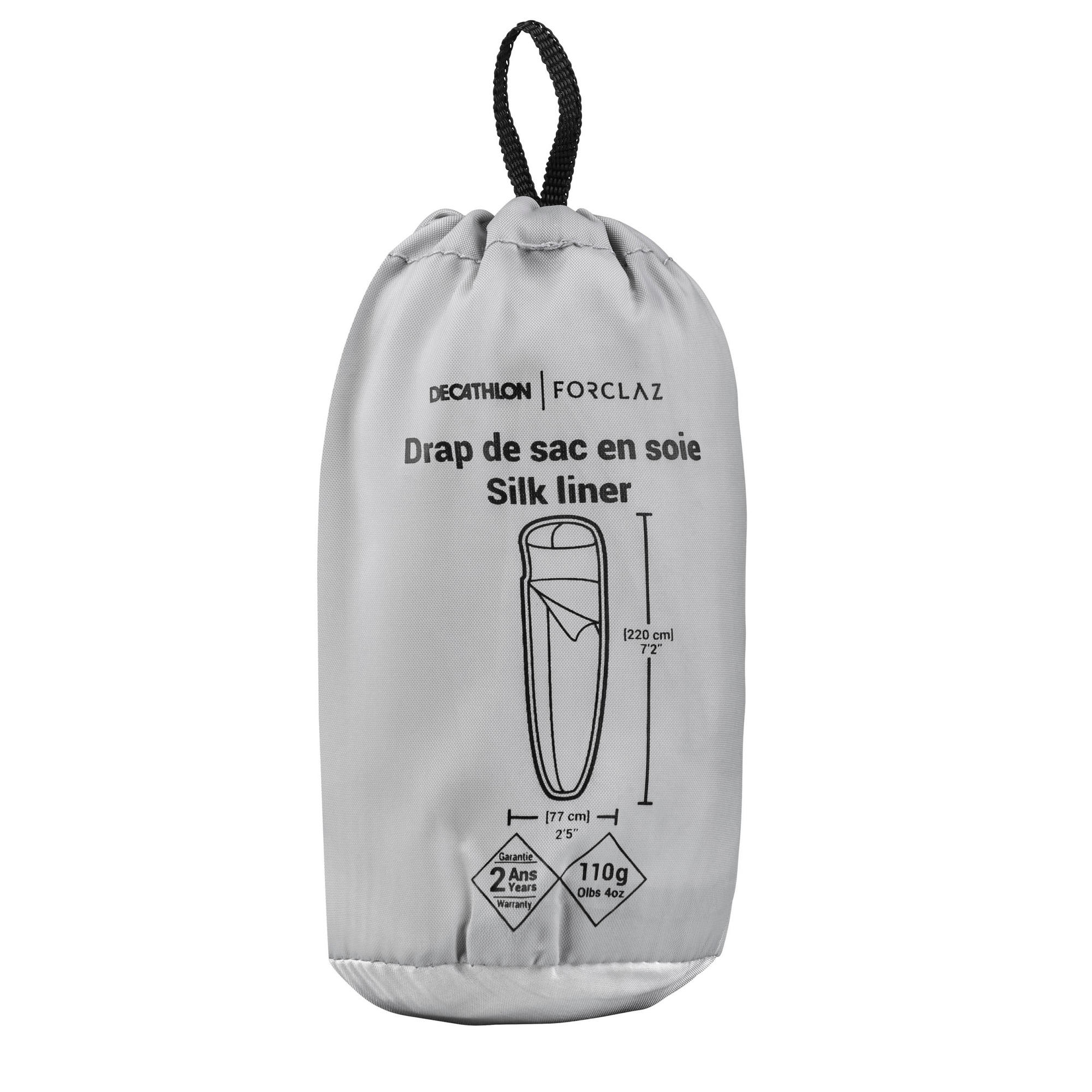Forclaz Silk Sleeping Bag Liner – Decathlon