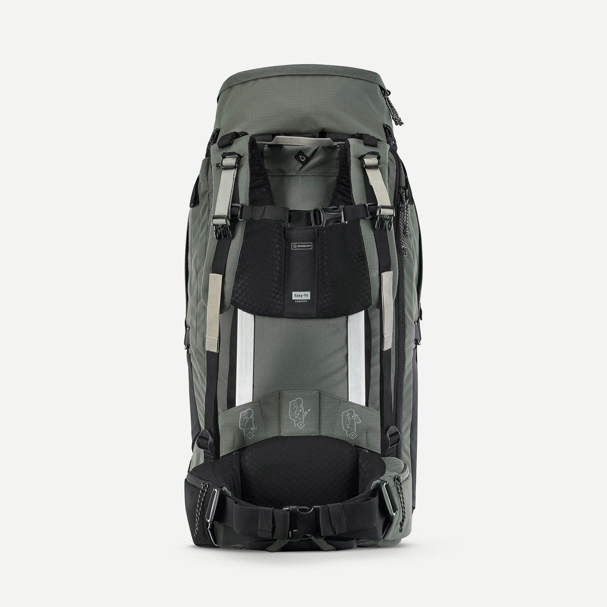 Forclaz Men's Travel 900 70+6L Backpacking Pack – Decathlon