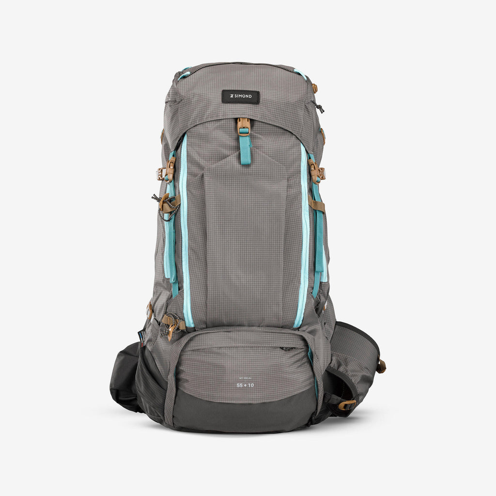 Simond Women's MT500 Air 55+10L Backpacking Pack Mahogany / One Size Simond Women's MT500 Air 55+10L Backpacking Pack Mahogany / One Size