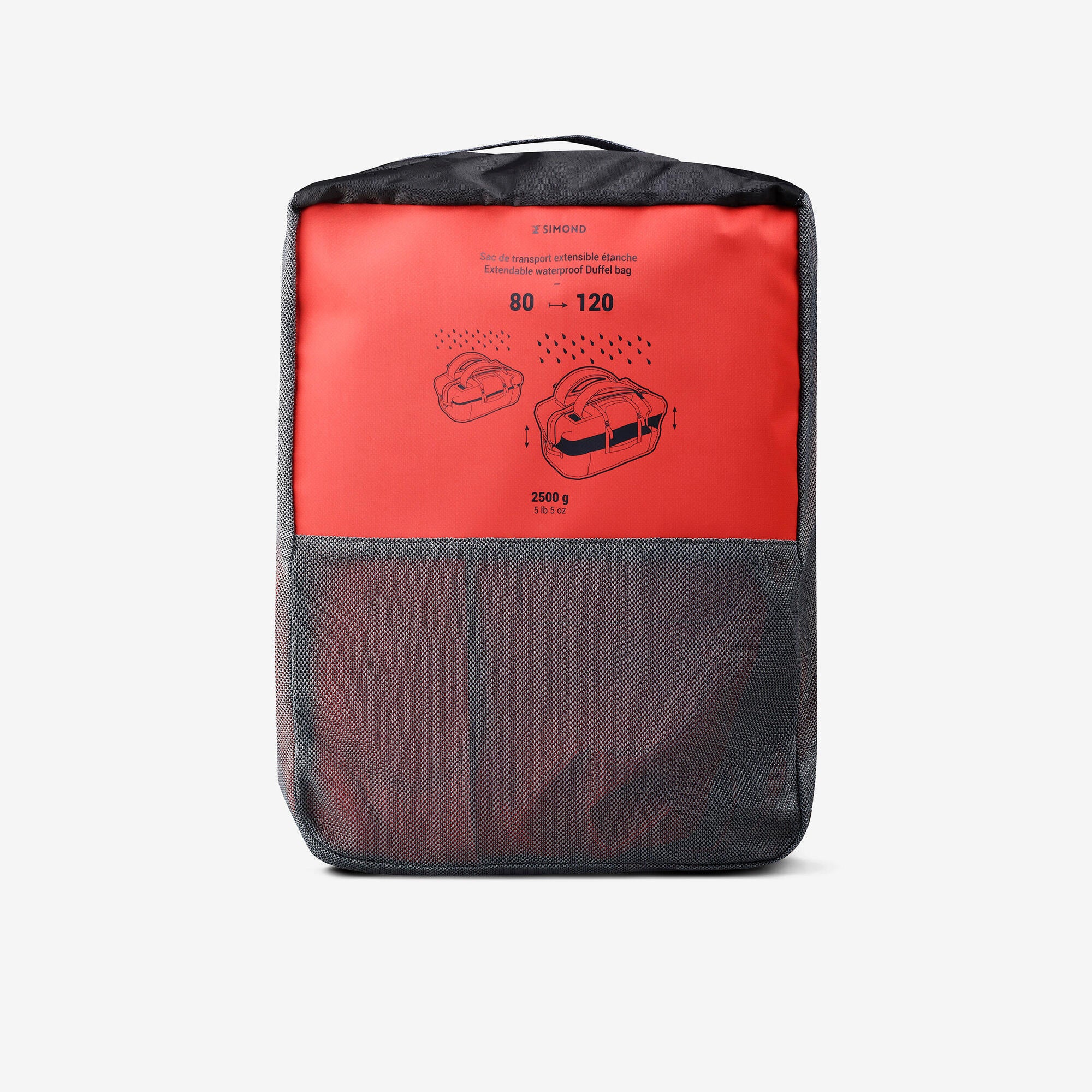 Simond Transport 900 Extend 80-120 L Duffel Bag – Decathlon