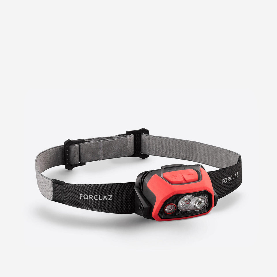 Forclaz HL900 USB V3 600 Lumen Rechargeable Head Torch Decathlon