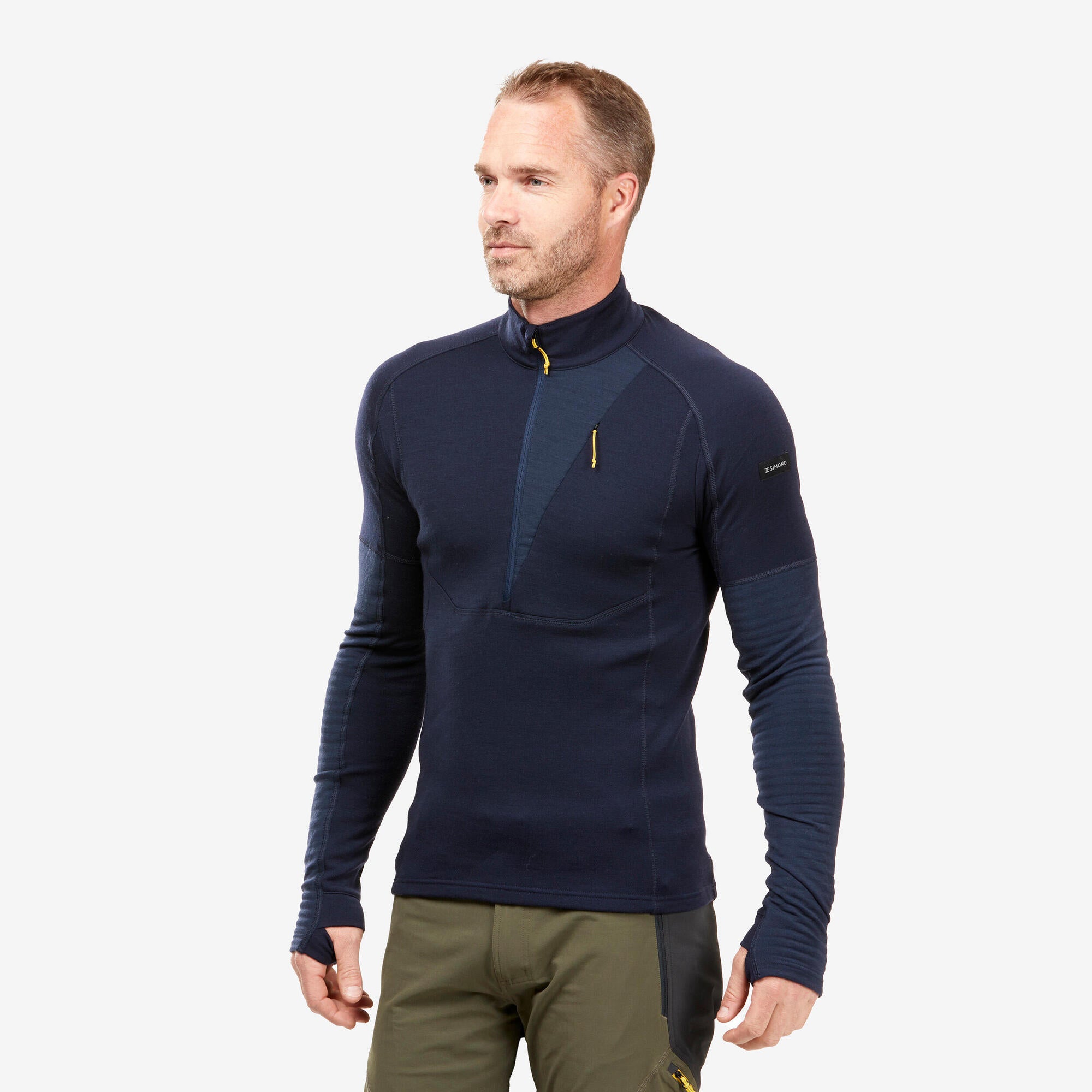 Forclaz Men's MT900 Merino Wool Long Sleeve Shirt – Decathlon