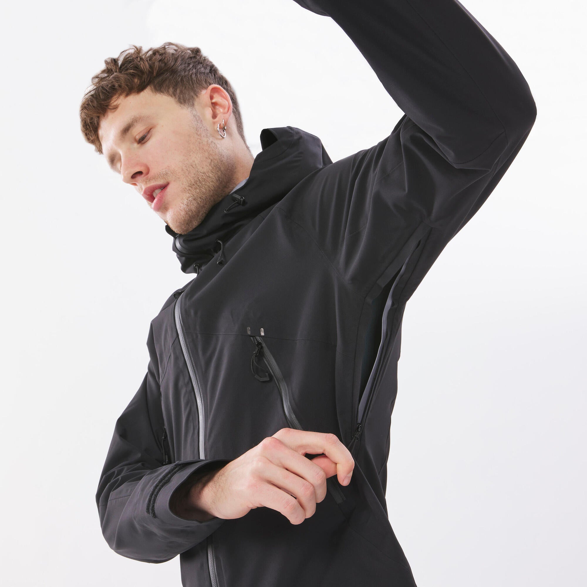 Quechua Men's MH500 Hiking Lightweight Waterproof Jacket – Decathlon