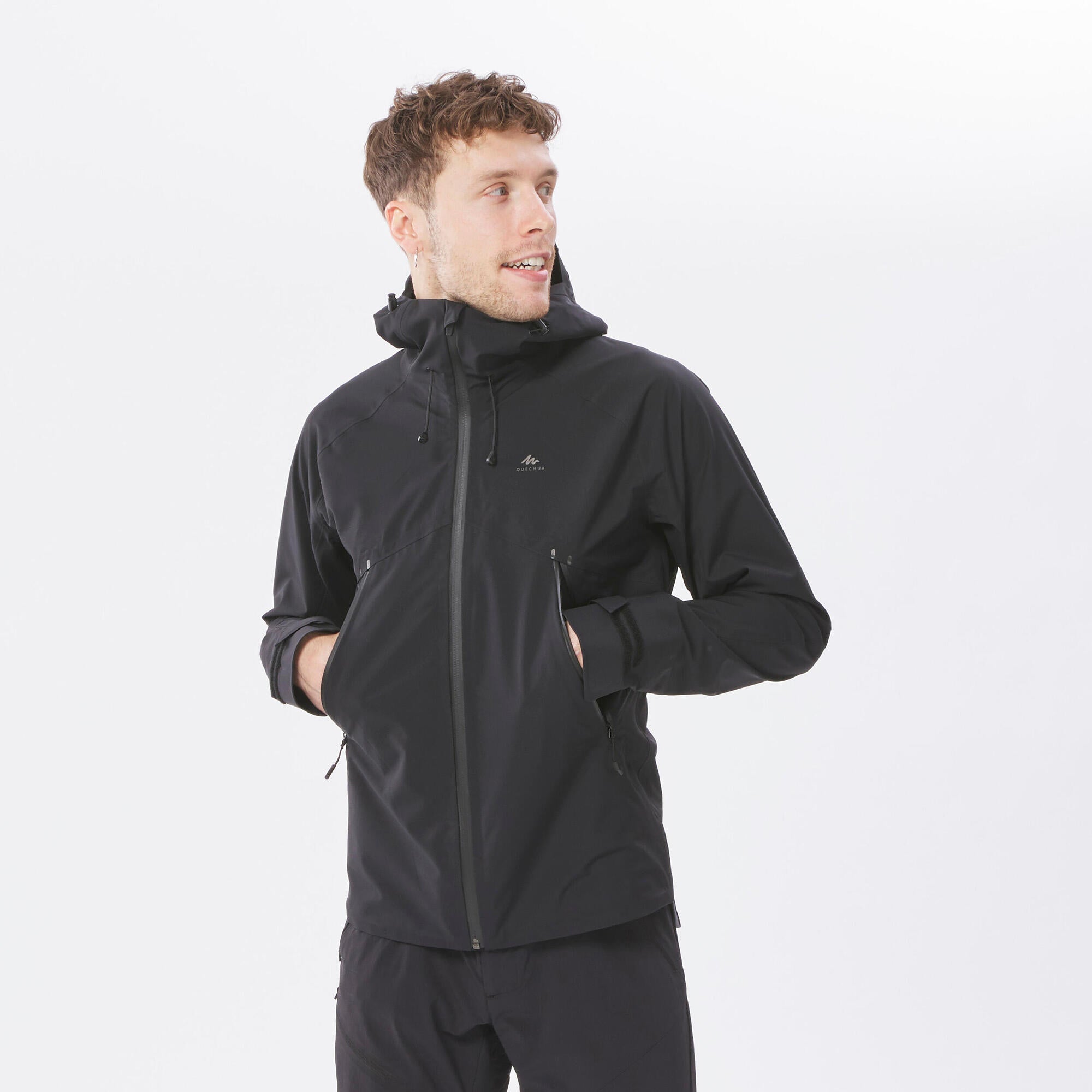 Quechua Men's MH500 Hiking Lightweight Waterproof Jacket – Decathlon