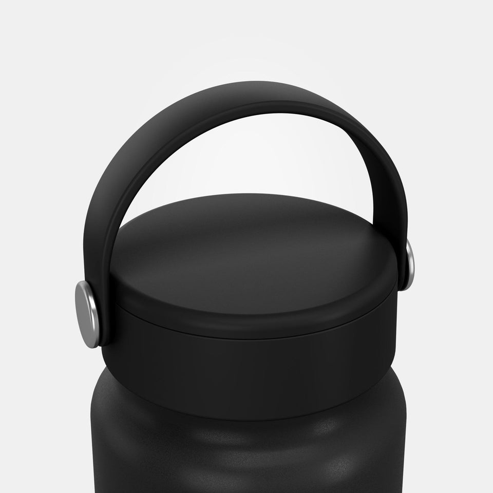 Quechua Double Wall Insulated Wide Mouth Stainless Steel Water Bottle