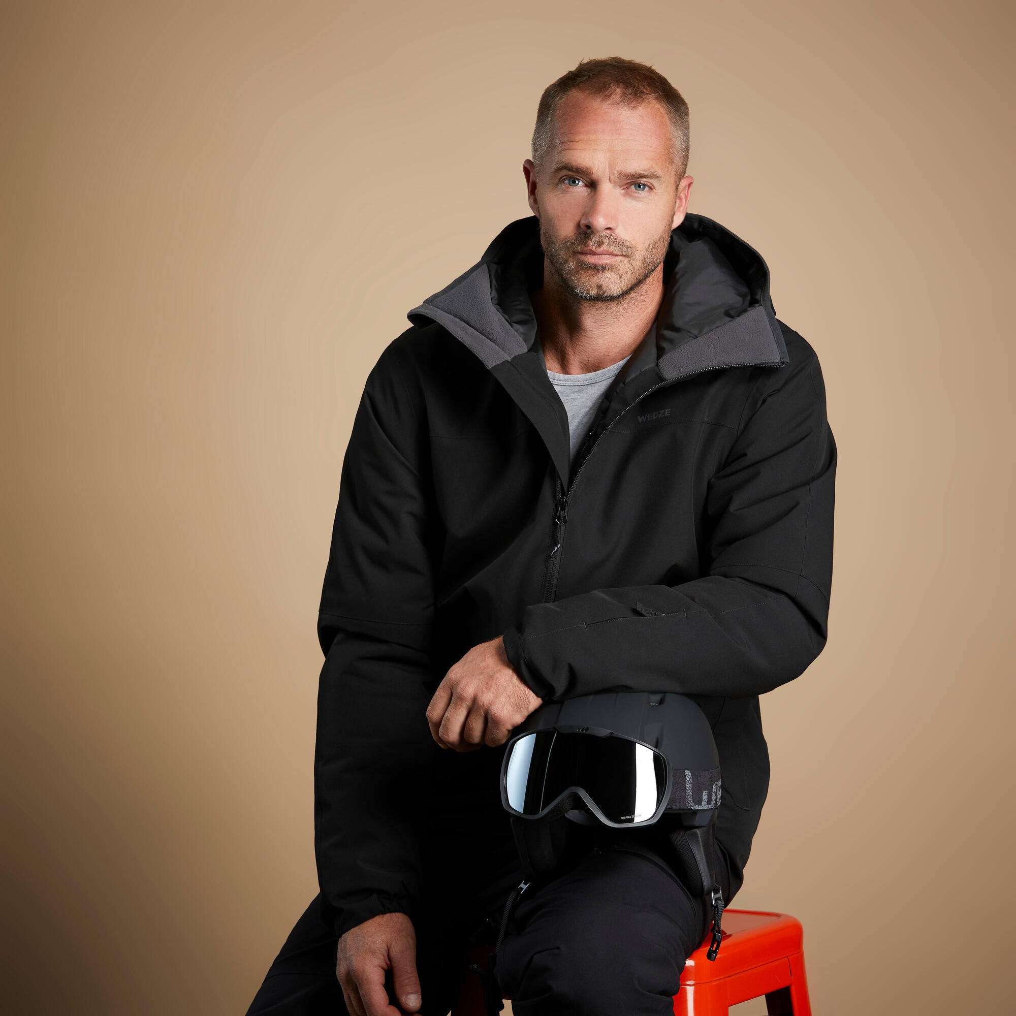 Wedze Men's 100 Waterproof Ski Jacket – Decathlon