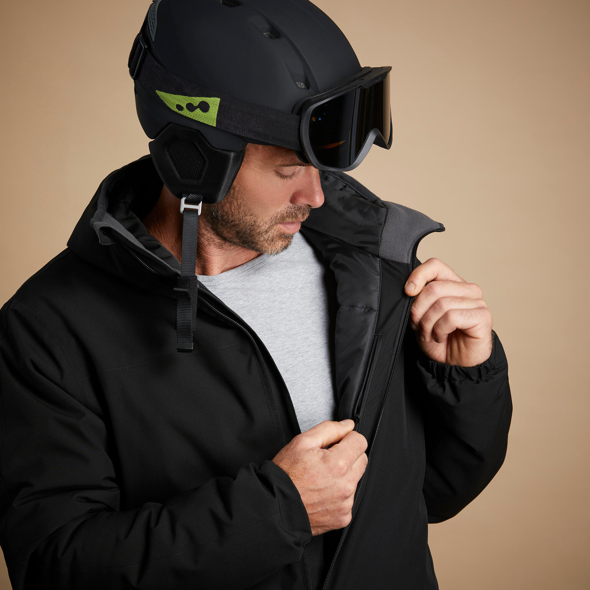 Wedze Men's 100 Waterproof Ski Jacket – Decathlon