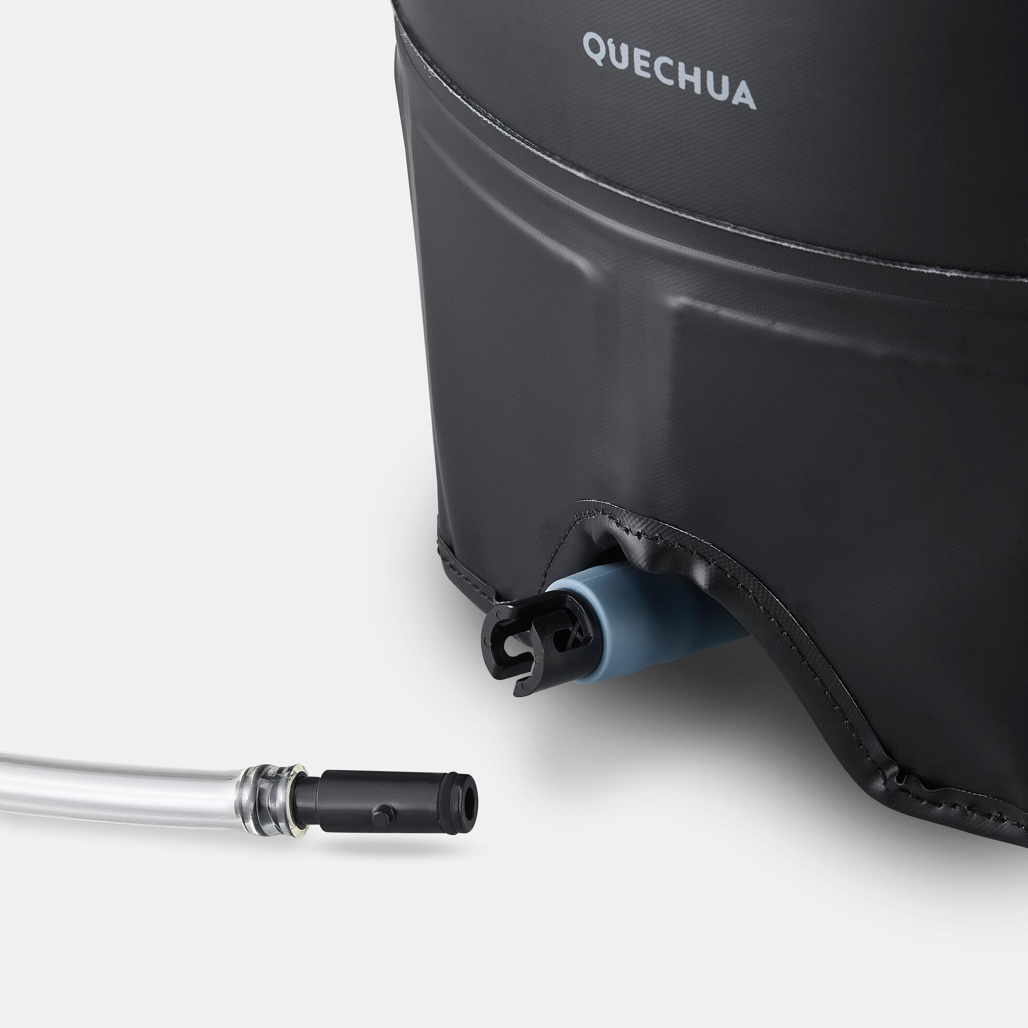 shower tent decathlon Quechua 10 L Solar Pressure Camping Shower in Black