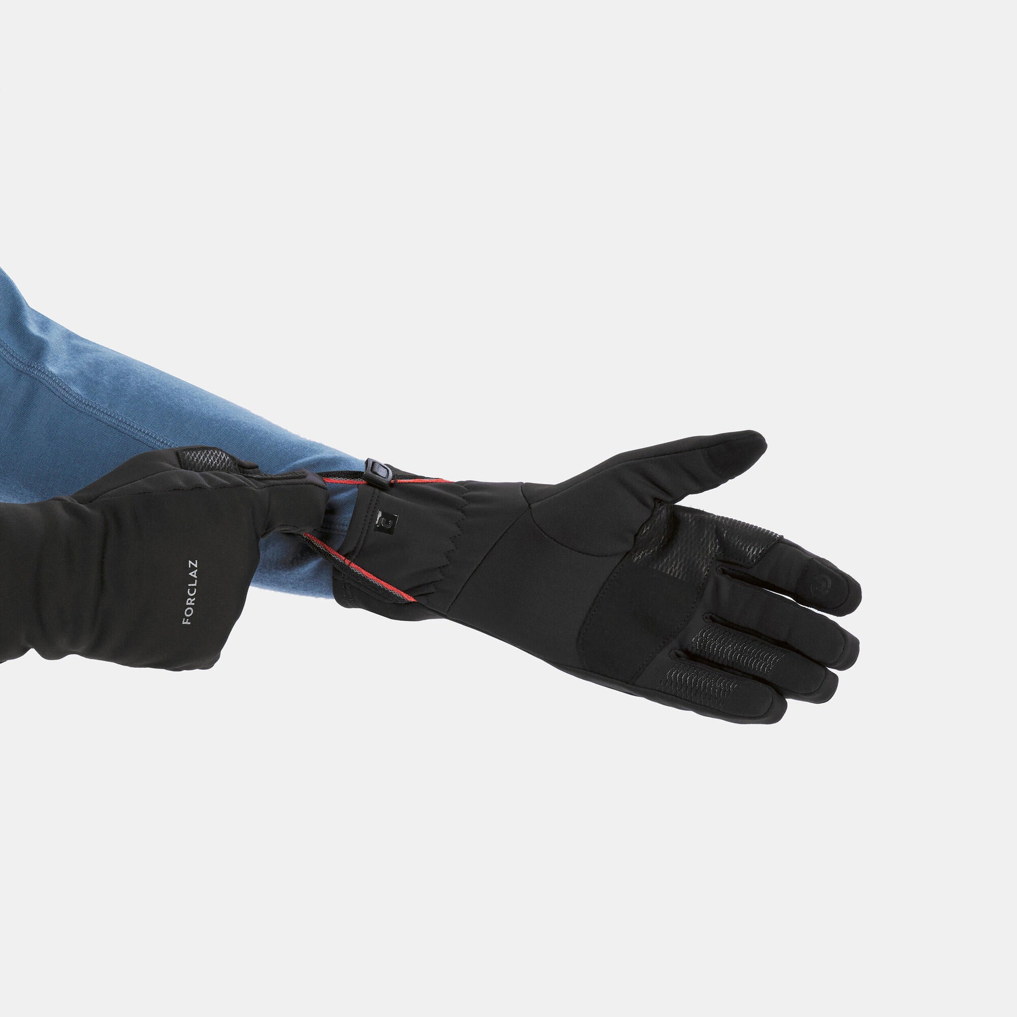 handschuhe forclaz Forclaz Mt500 Backpacking Gloves Black / S