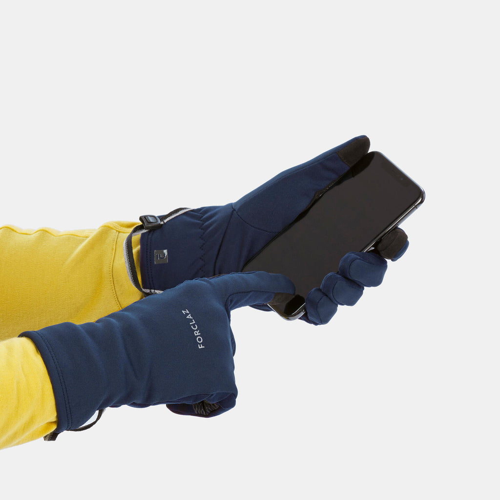 Forclaz Adult MT500 Touchscreen Stretch Backpacking Gloves – Decathlon
