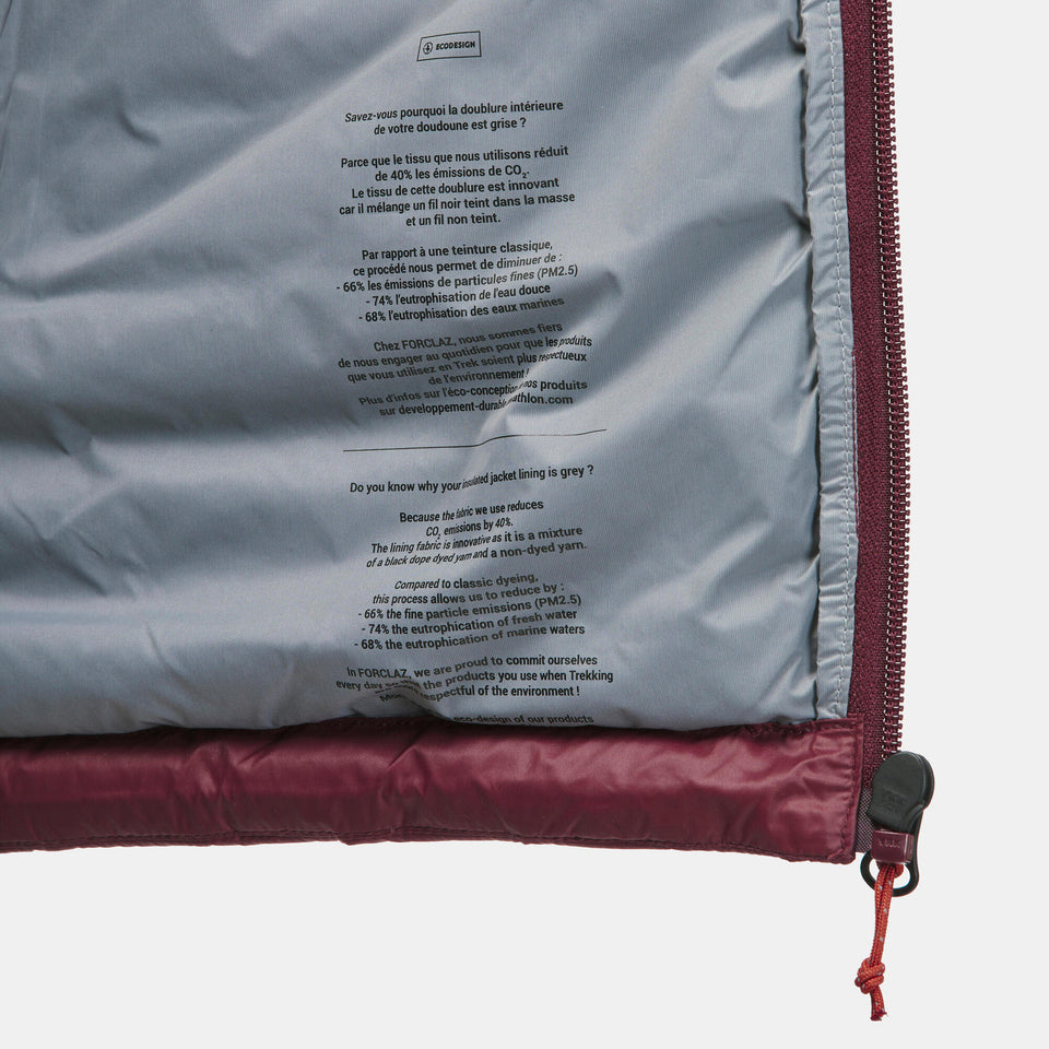 Forclaz Men's Mountain Backpacking Down Jacket MT100 23°F Decathlon