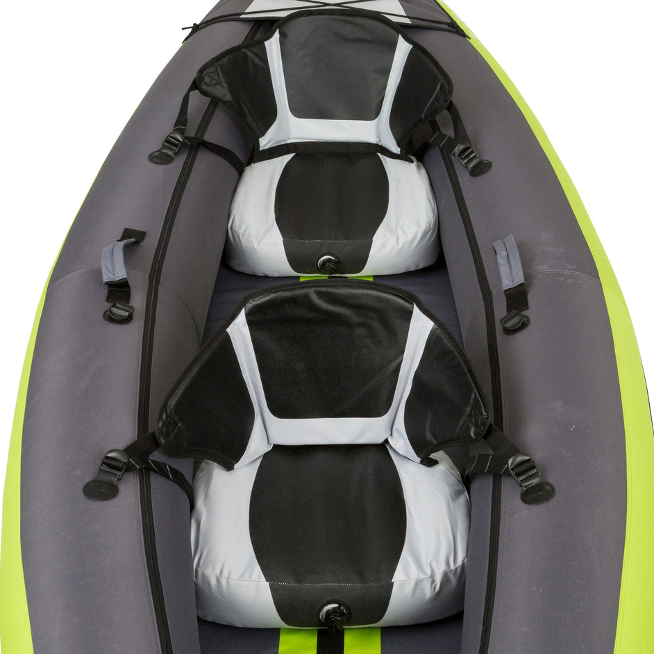 Itiwit Inflatable Recreational Siton Kayak with Pump 2 Person Decathlon
