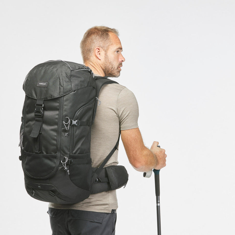 Forclaz Travel 100 50L Backpack Pack | Decathlon