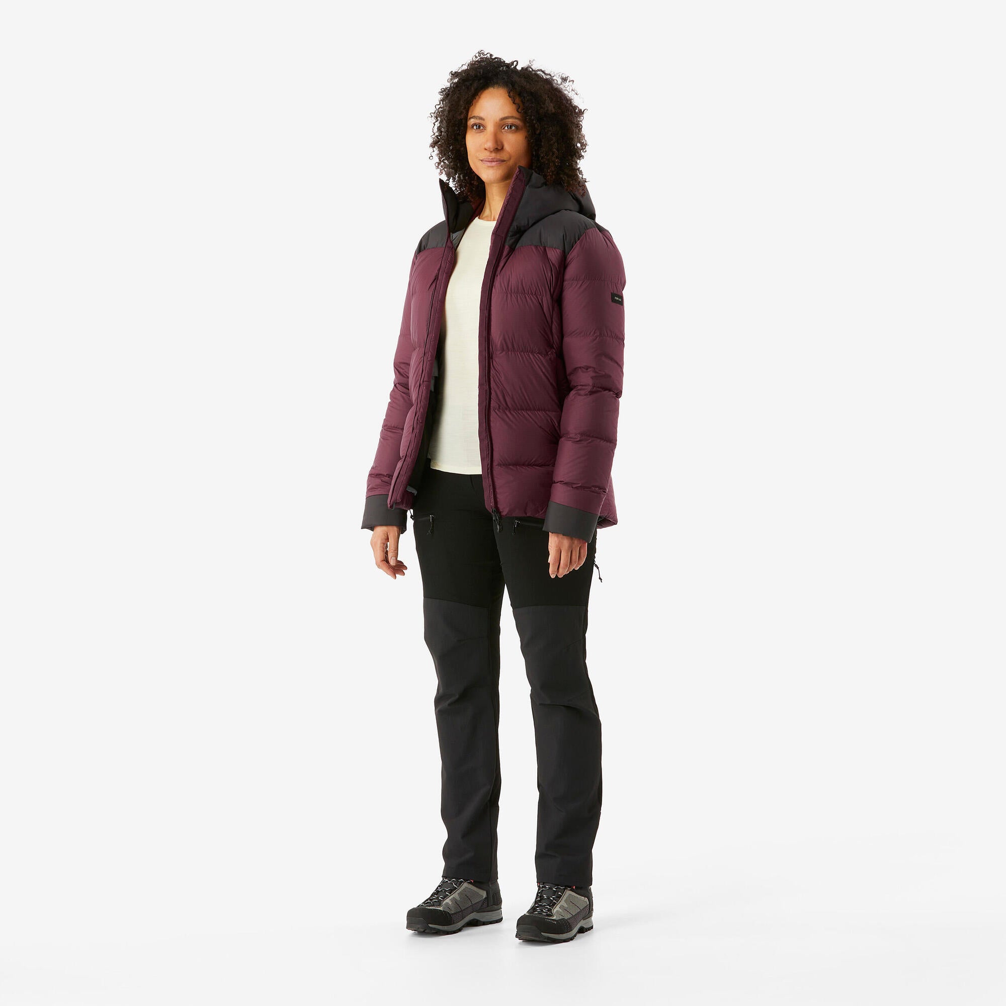 Simond Women's MT900 Hooded Down Puffer Jacket – Decathlon