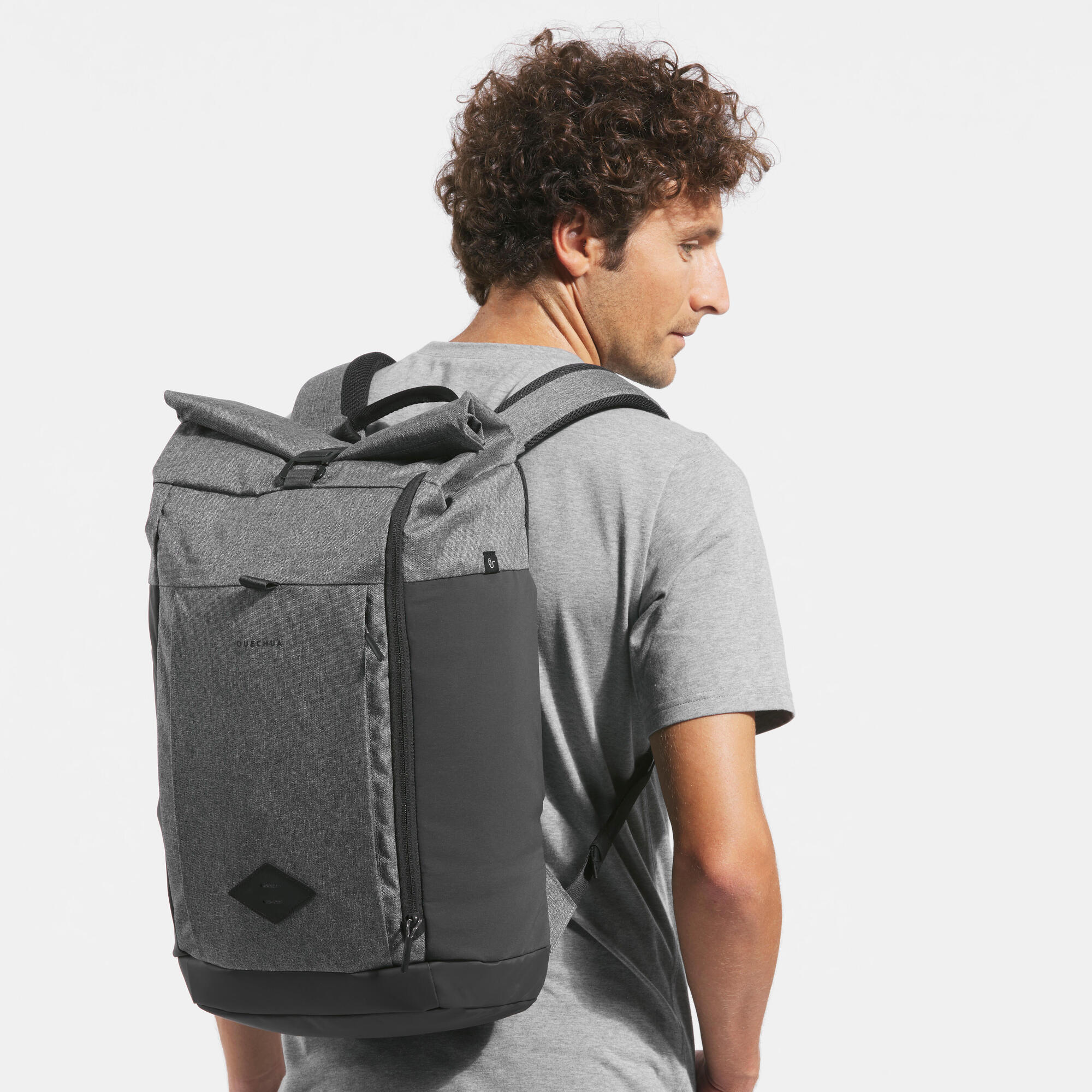 quechua wanderrucksack nh500 escape Quechua NH500 Escape Rolltop 23 L Backpack