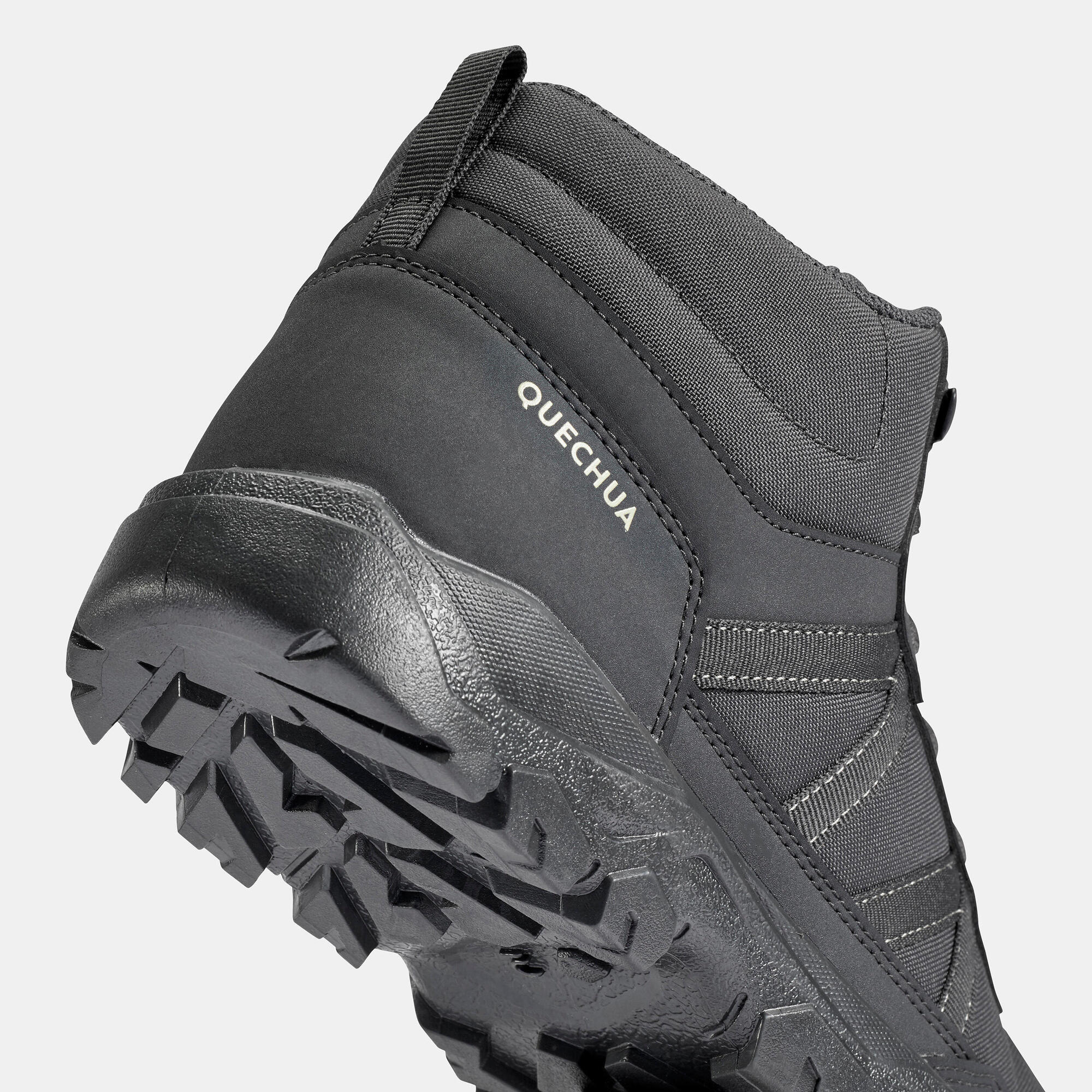 100点マウンテン Quechua Men's MH100 Waterproof Mid Hiking Boots – Decathlon