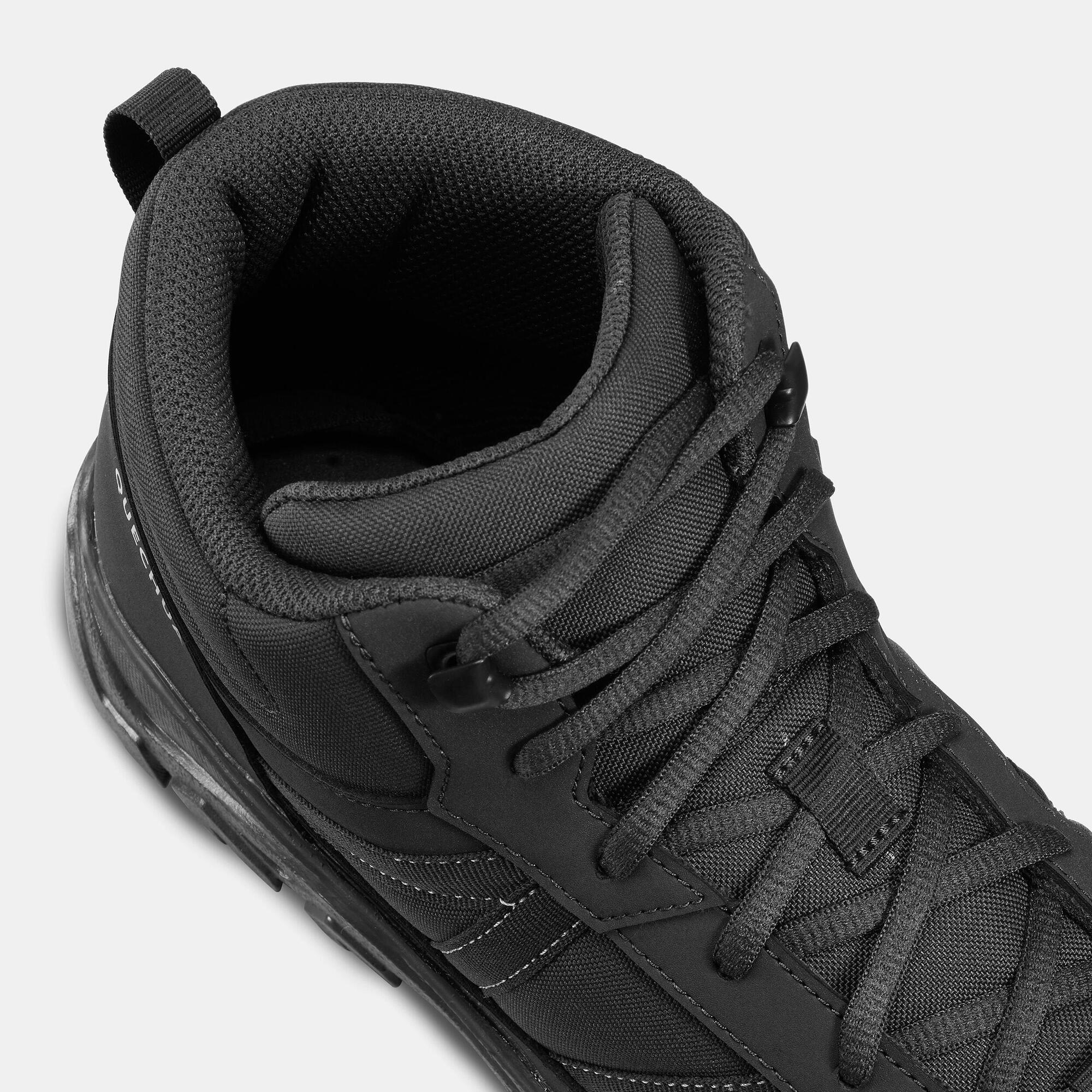 100点マウンテン Quechua Men's MH100 Waterproof Mid Hiking Boots – Decathlon