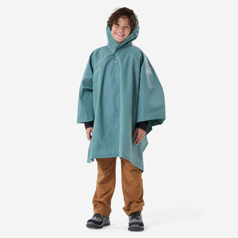 
Quechua Kids’ MH100 Hiking Rain Poncho – Ages 7–15,  Image  of 