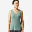 
Forclaz Women's merino wool Backpacking & travel tank top- Travel 500,  Image  of 