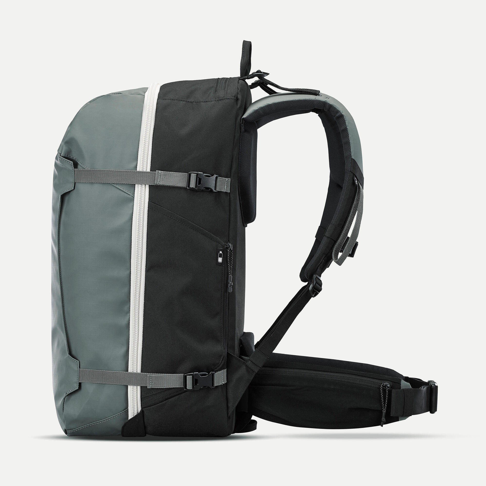 backpack travel 500 organizer 40 l black Forclaz Travel 500 Organizer 40 L Backpack Foggy Purple / 40 L