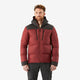 Mahogany - Simond Men's MT900 Hooded Down Puffer Jacket