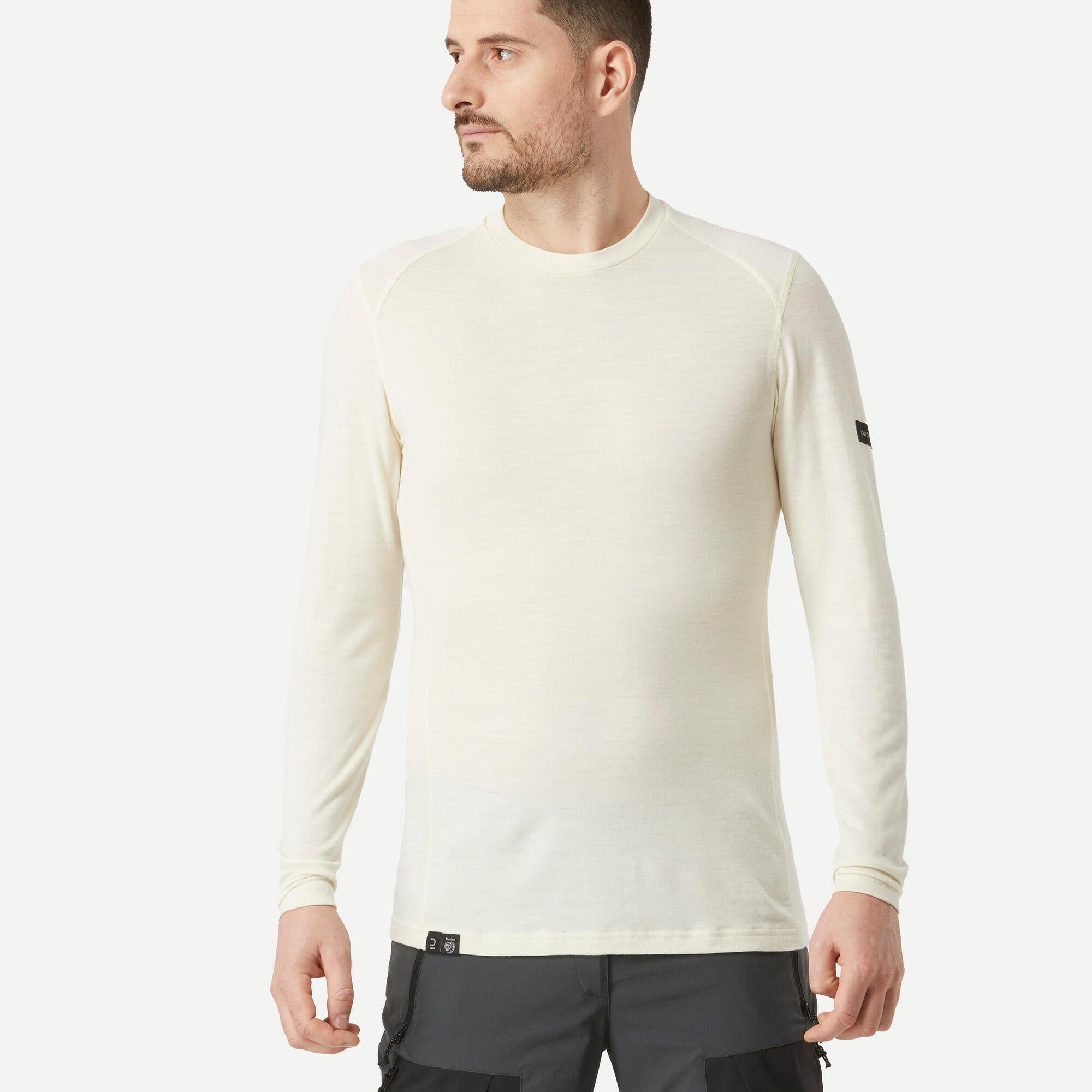 100% Merino Wool French Sleeve Tシャツ M 100% Light Merino French Sleeve | 山と道 U.L. HIKE & BACKPACKING