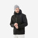 Smoked Black - Wedze Men's Warm Ski Jacket 500