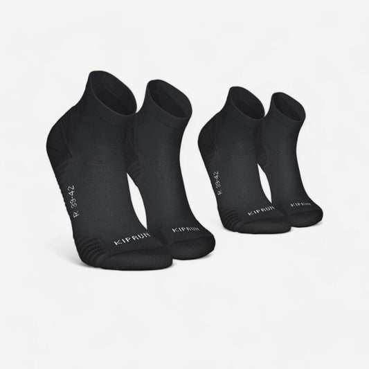 Kiprun 500 Thick Mid Running Socks - 2 Pairs