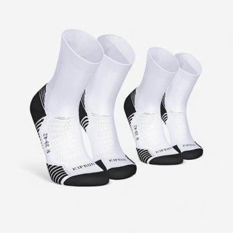 
Kiprun Run 500 Thick Mid-Calf Socks 2-Pack,  Image  of 