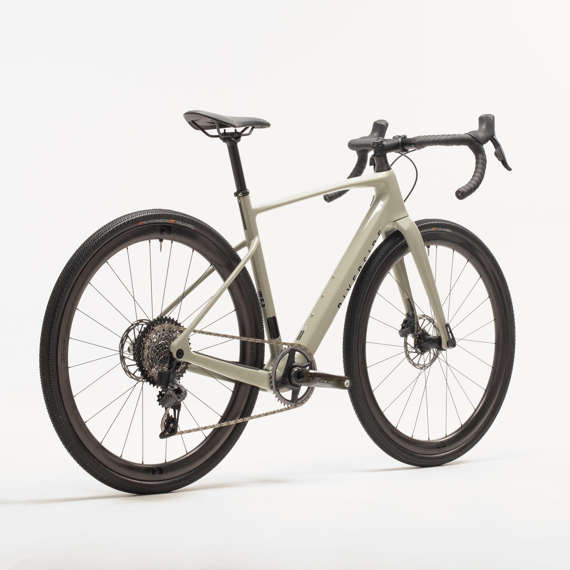 force gravel bike Riverside GCR SRAM Force Carbon Gravel Bike - AXS Reynolds - Light Khaki / S / 5’1”