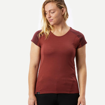
Forclaz Women's MT500 Merino Wool T-Shirt,  Image  of 