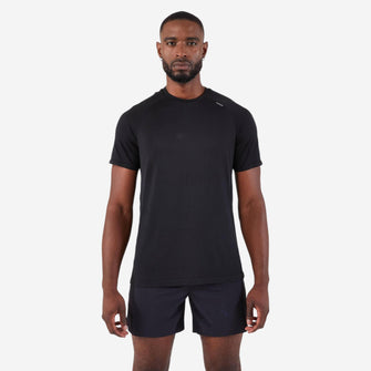 Kiprun Men's Run 500 Comfort Seamless Running T-shirt,  Image  of