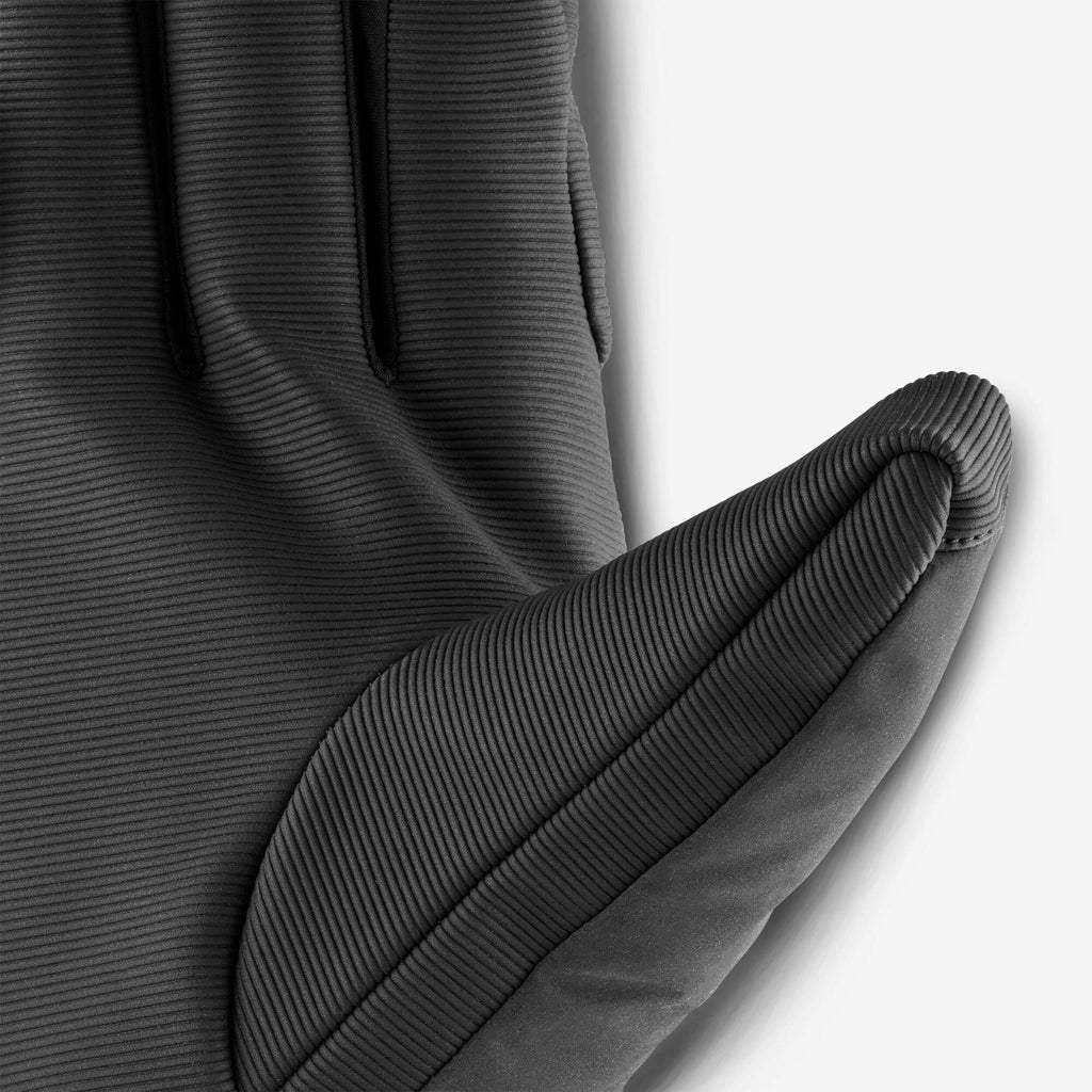 wedze ski handschuhe Wedze Adult 500 Waterproof Ski Gloves Smoked Black / L