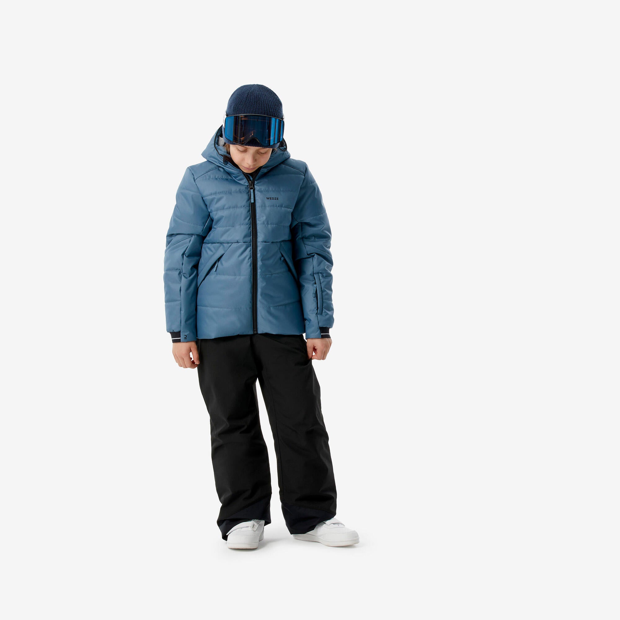 Wedze Kids' 100 Waterproof Puffer Ski Jacket – Decathlon