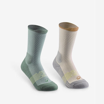 
Quechua Kids’ Hike 500 Crew Hiking Socks 2-Pack,  Image  of 
