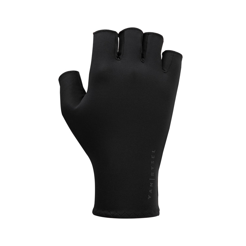 Van Rysel RCR Road Cycling Gloves Smoked Black / 2XL