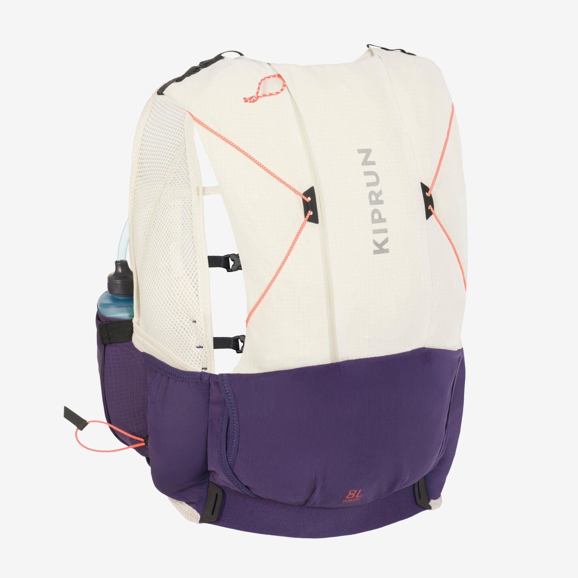 KIPRUN 8L Women's trail running bag Beige purple – Decathlon